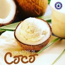 SORVETE DE COCO BRANCO TRILHAS DA AMAZONIA 1L