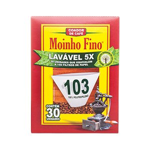 FILTRO DE PAPEL 103 MOINHO FINO 30uni