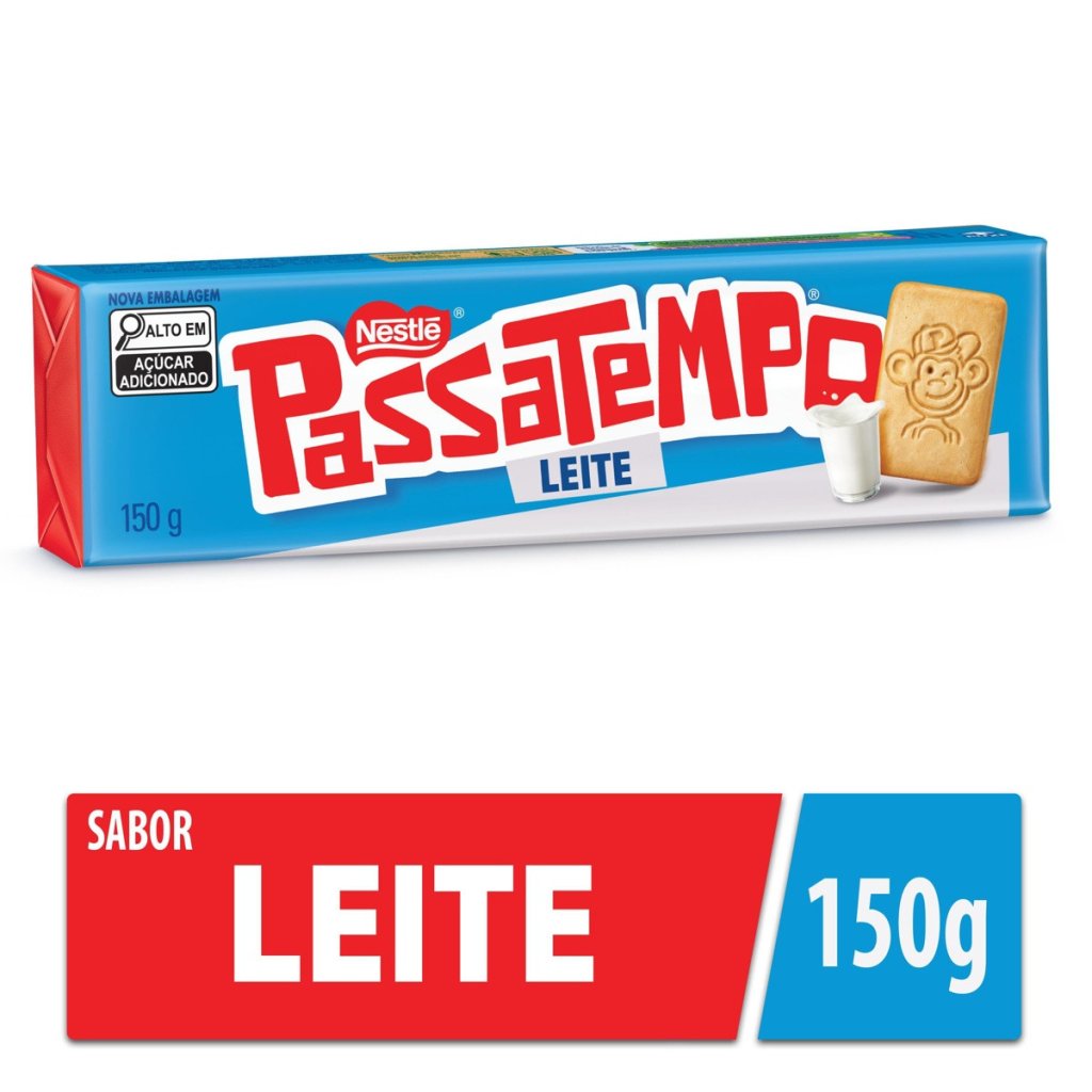 PASSATEMPO AO LEITE 150g