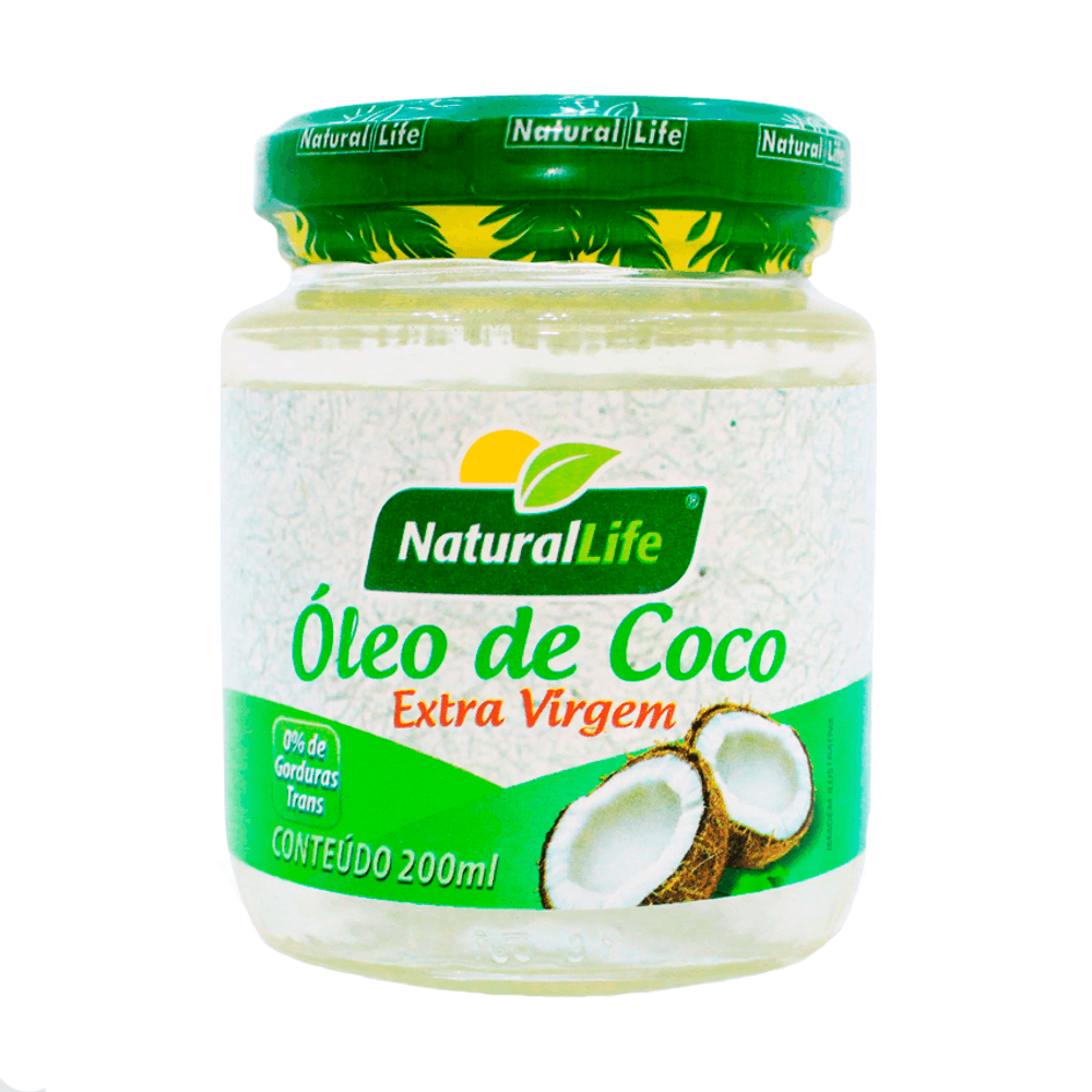 OLEO DE COCO EXTRA VIRGEM 200 ML NATURAL LIFE