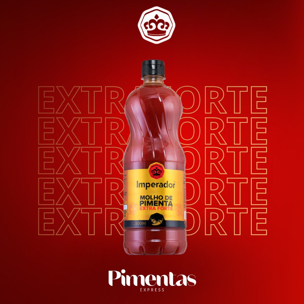 MOLHO DE PIMENTA EXTRA FORTE IMPERADOR 900ML