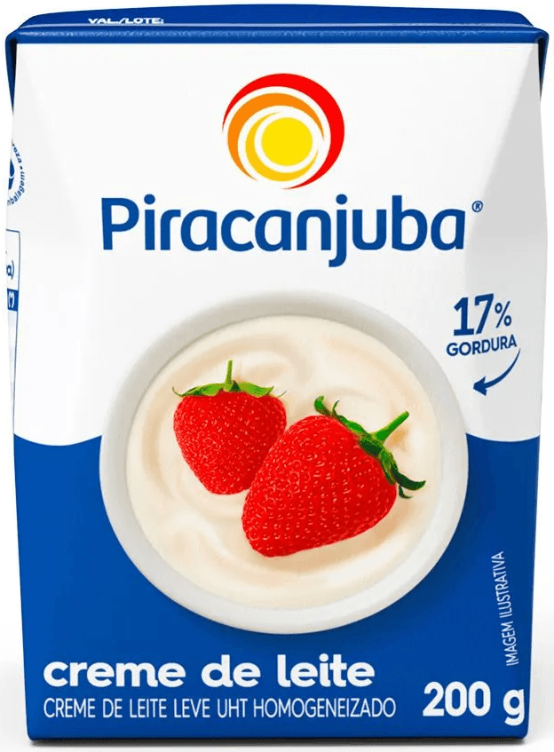 CREME DE LEITE PIRACANJUBA 200G