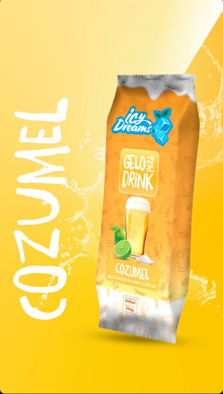 GELO SABOR COZUMEL ICY DREAMS 200ML
