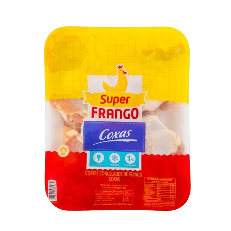 COXA DE FRANGO SUPER FRANGO 1 KG