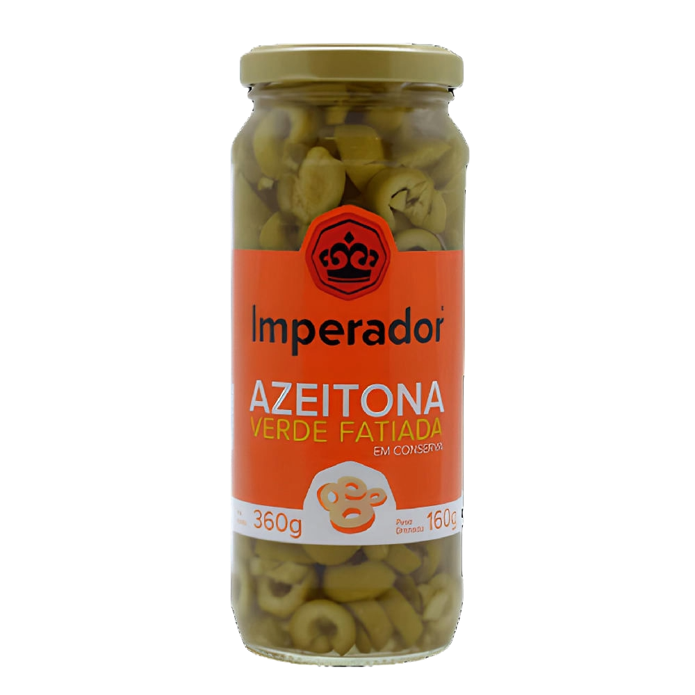AZEITONA VERDE FATIADA IMPERADOR 160G