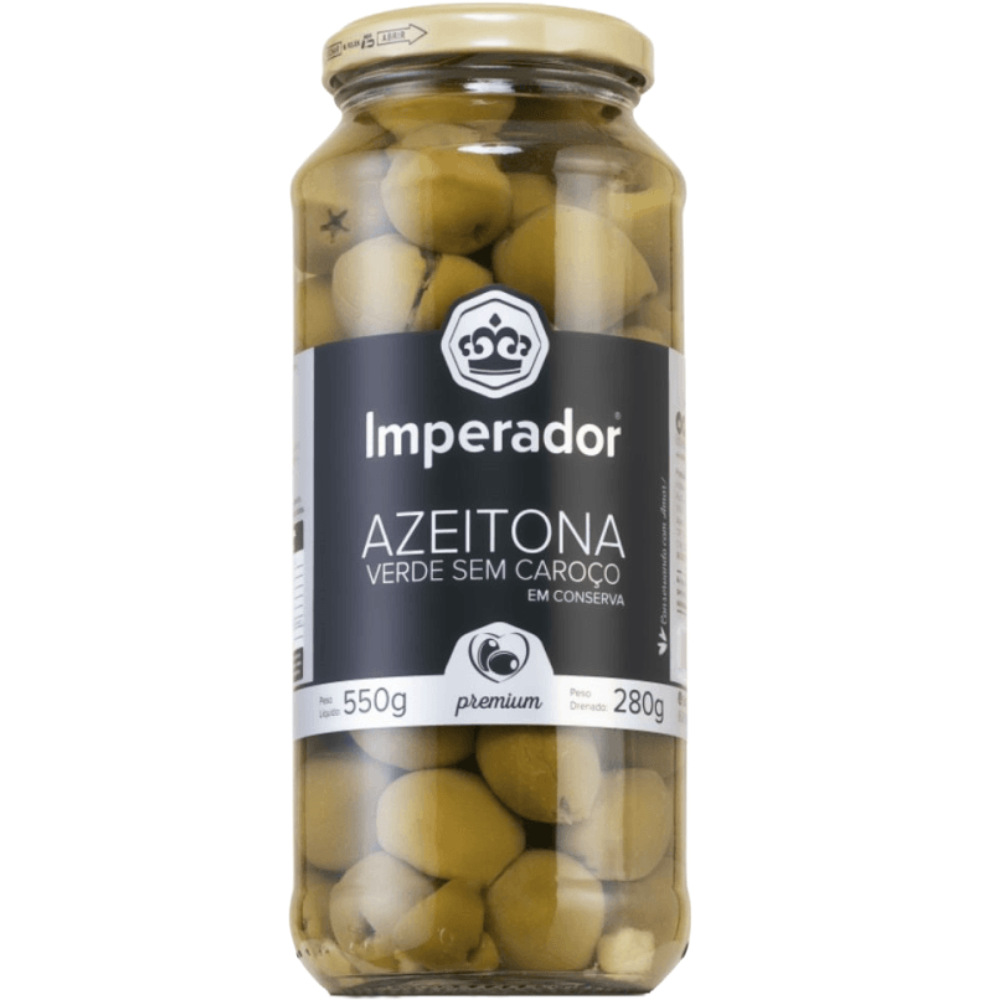 AZEITONA VERDE PREMIUM S/ CAROCO IMPERADOR 280G