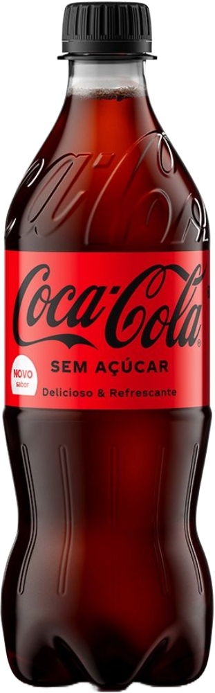 REFRIGERANTE COCA COLA ZERO 600ML