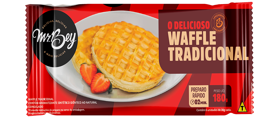 WAFFLE TRAD MR BEY 180G