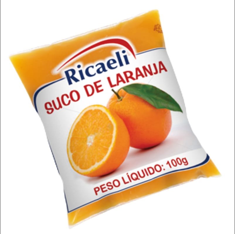 POLPA DE LARANJA RICAELI 100g