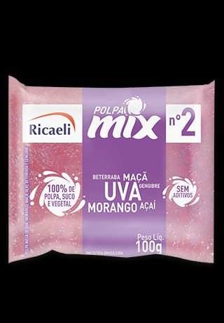 POLPA DETOX ROXA RICAELI 100G