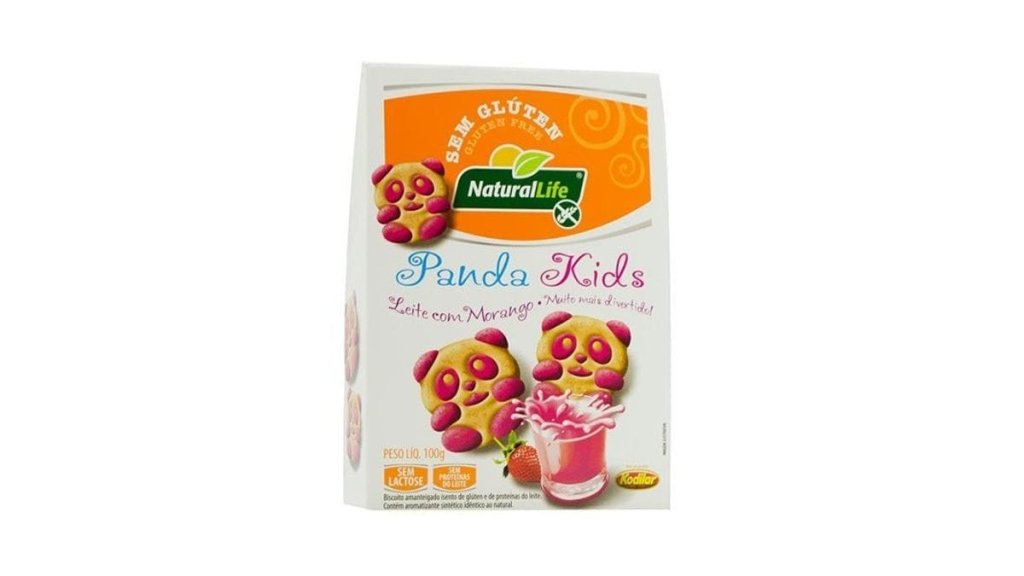 PANDA KIDS LEITE MORANGO KODILAR 100g