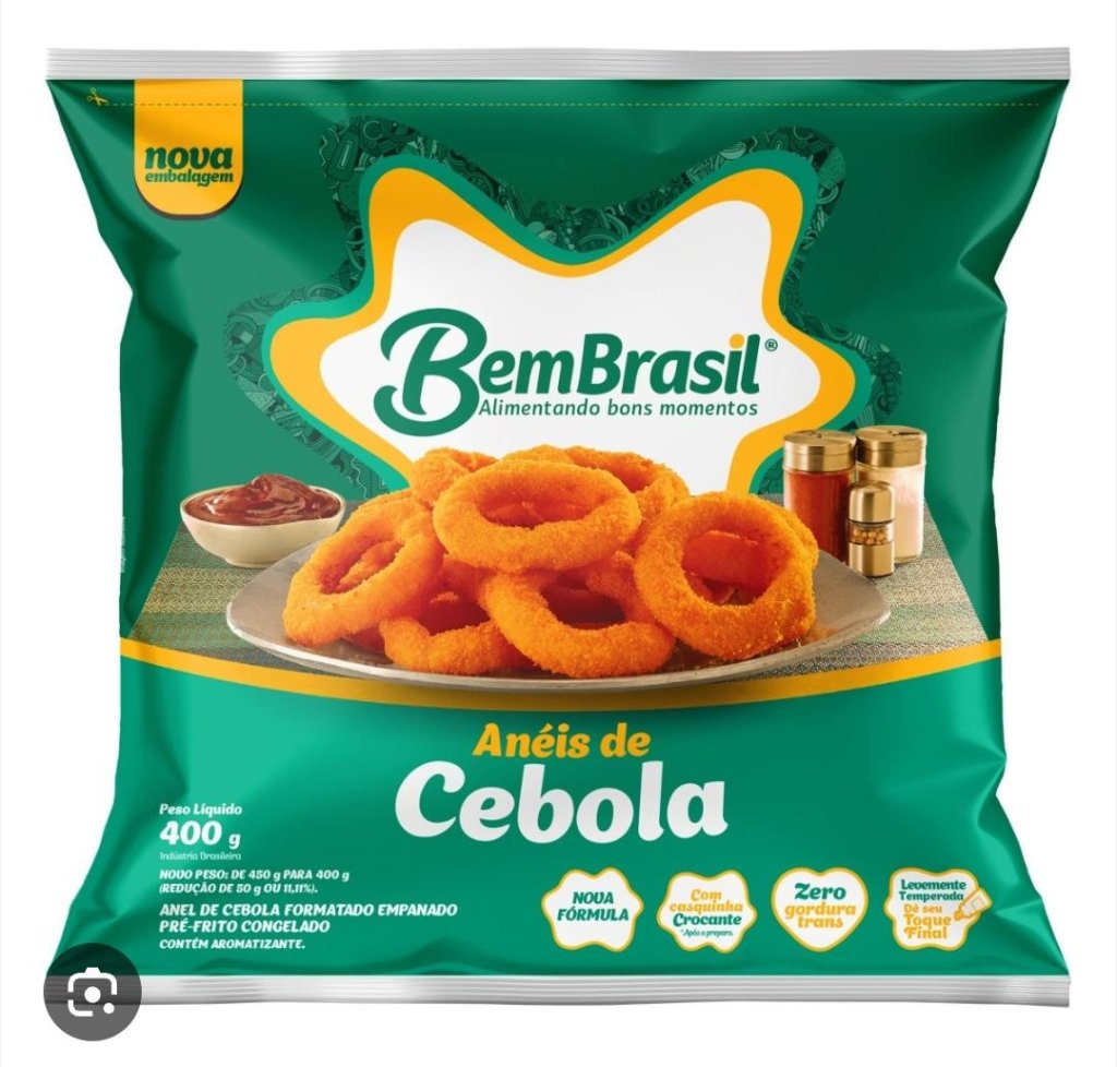 ANEIS DE CEBOLA BEM BRASIL 400G
