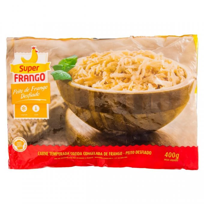 FRANGO DESFIADO SUPER FRANGO 400G