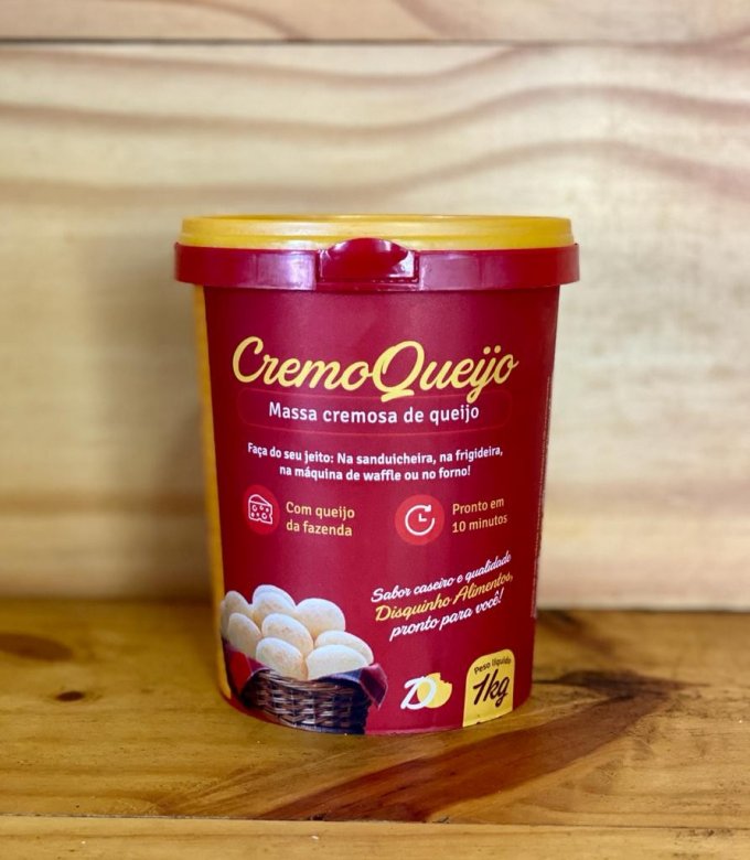 CREMO QUEIJO 1KG - DISQUINHO