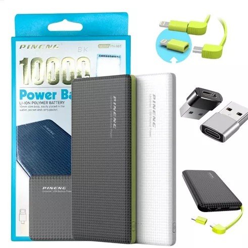 BATÉRIA PORTATIL 10 MIL 