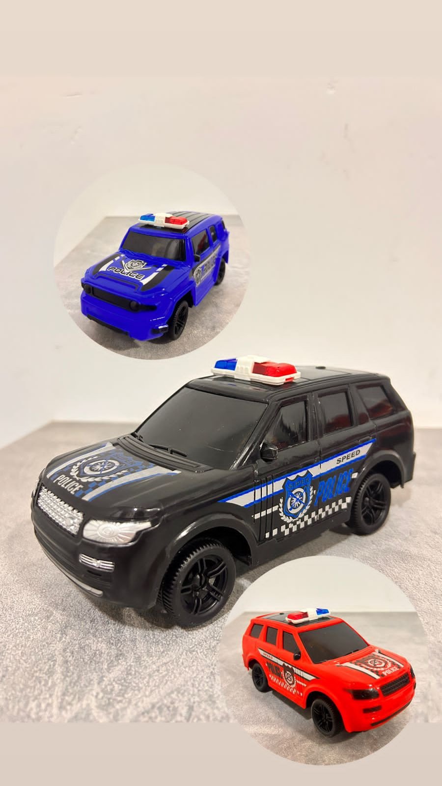 CARRO DE POLÍCIA PILHA SG-0071
