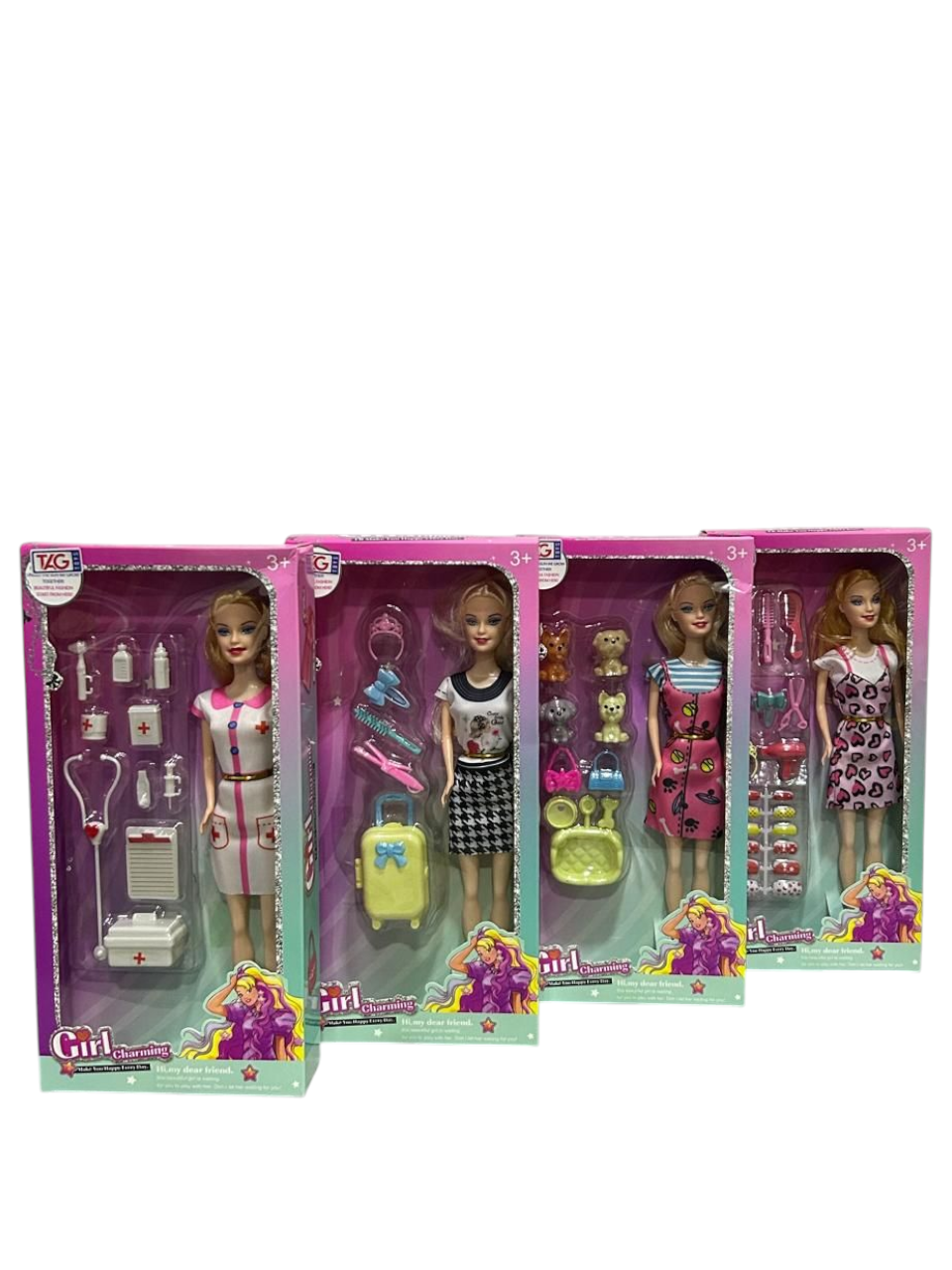 BONECA C/ACESSÓRIOS TGVL003 