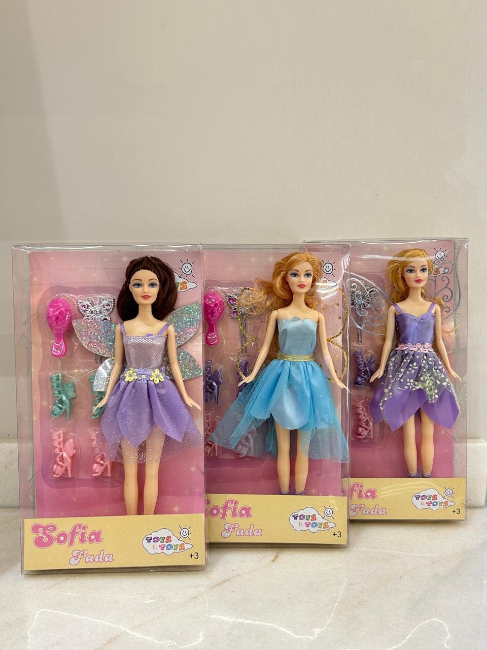 BONECA SOFIA FADA C/ACESSÓRIOS 556919