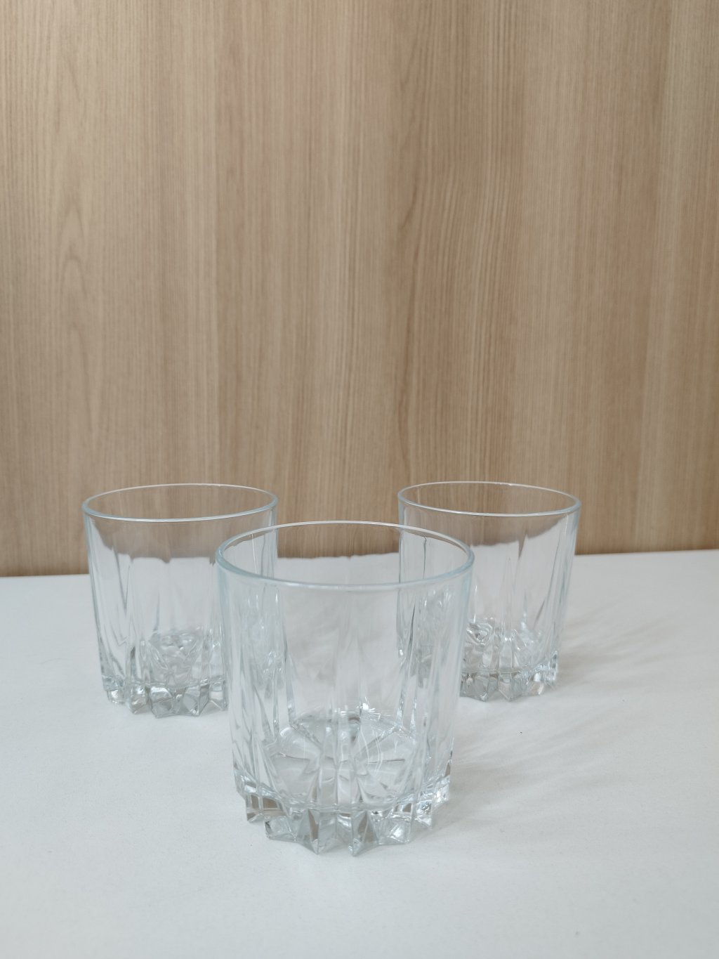 COPO DE VIDRO BAIXO 3 PCS 300ML - 586963