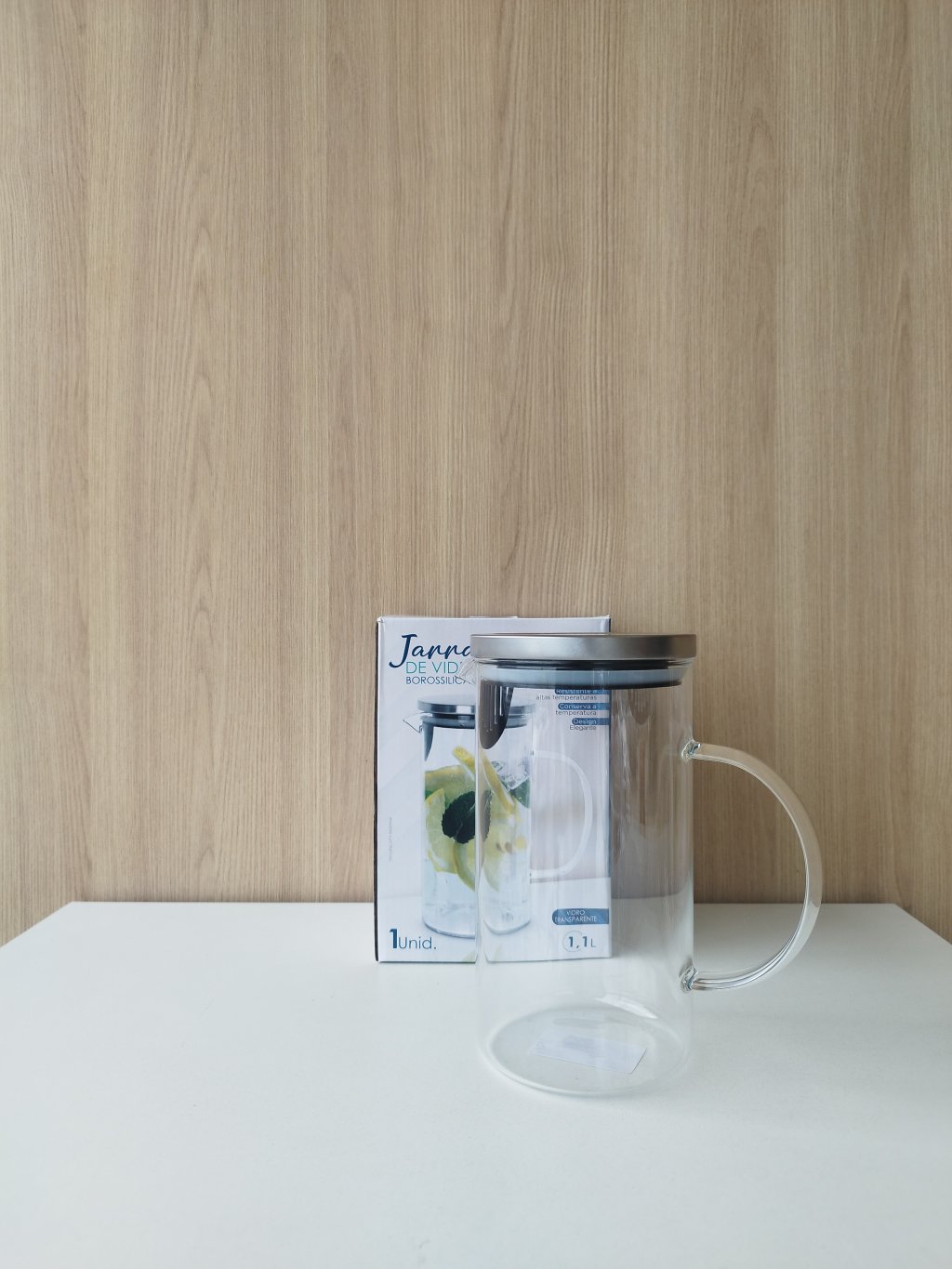 JARRA VIDRO BOROSSILICATO 1,1 L NX 448