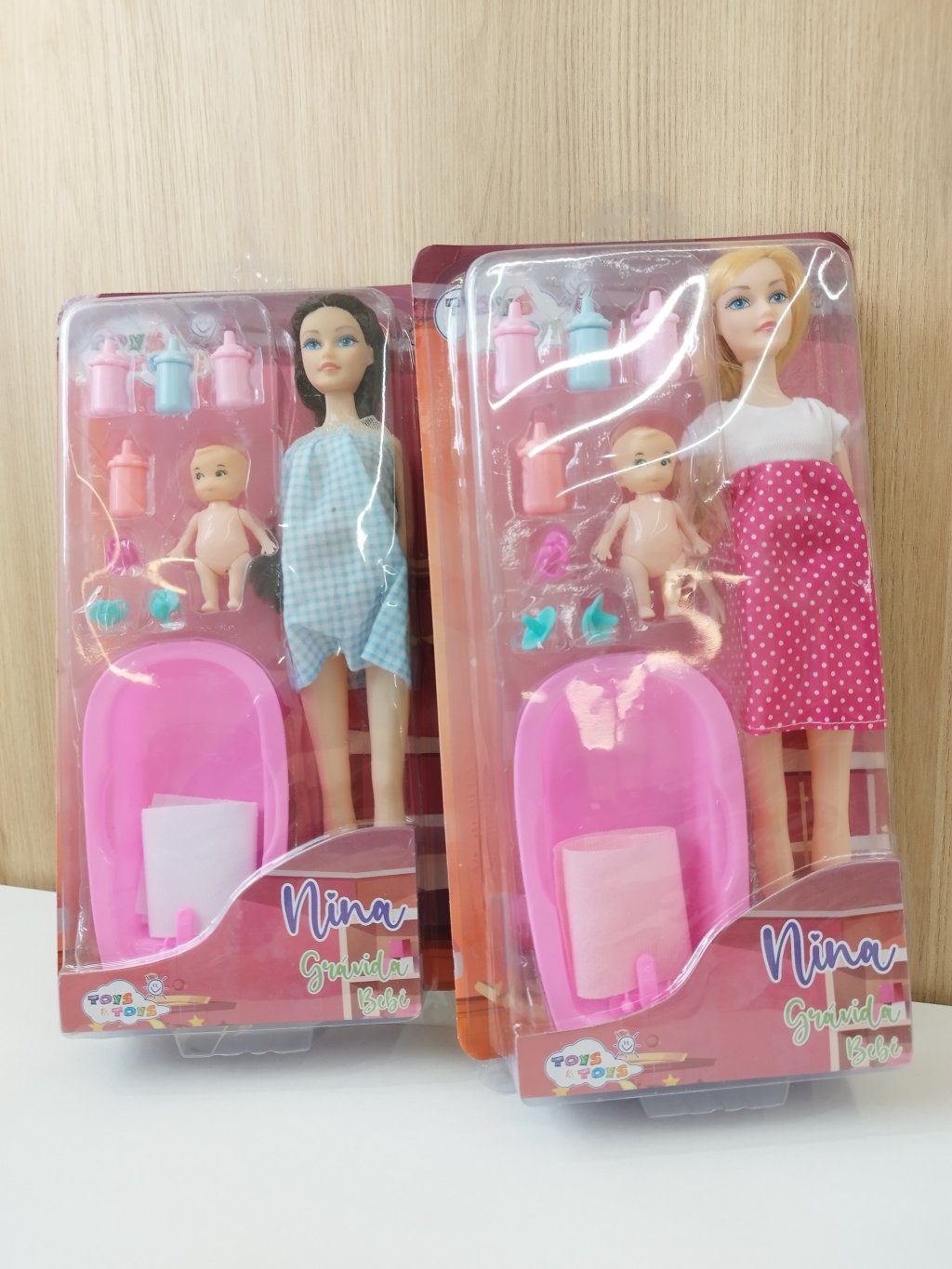 BONECA GRÁVIDA+BEBE  579284