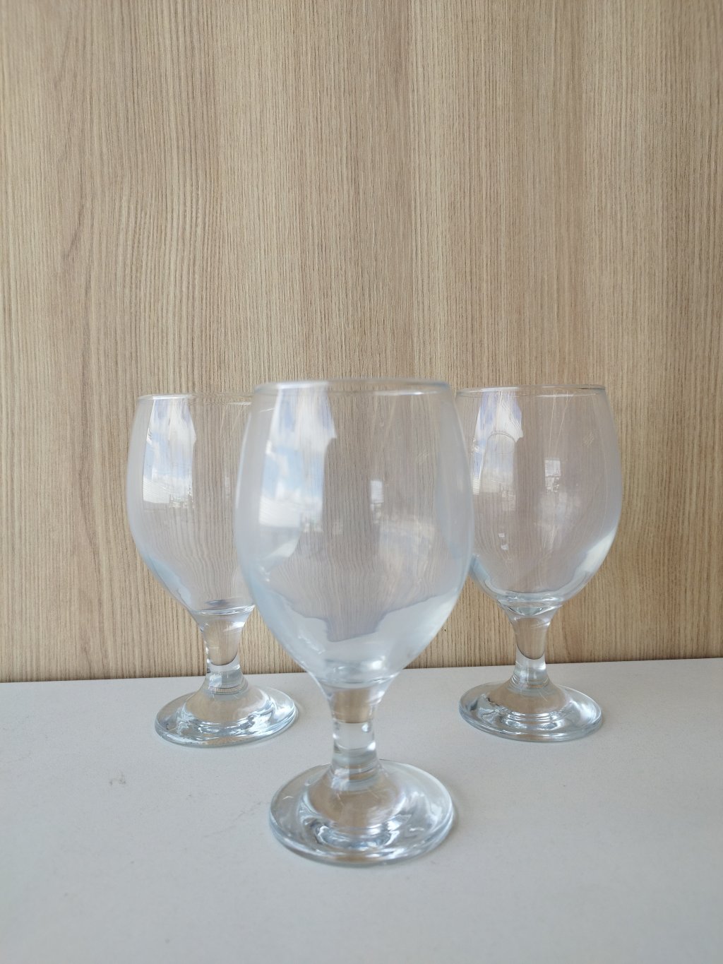 TAÇA DE VIDRO 400ML KIT 3 PÇS  586642