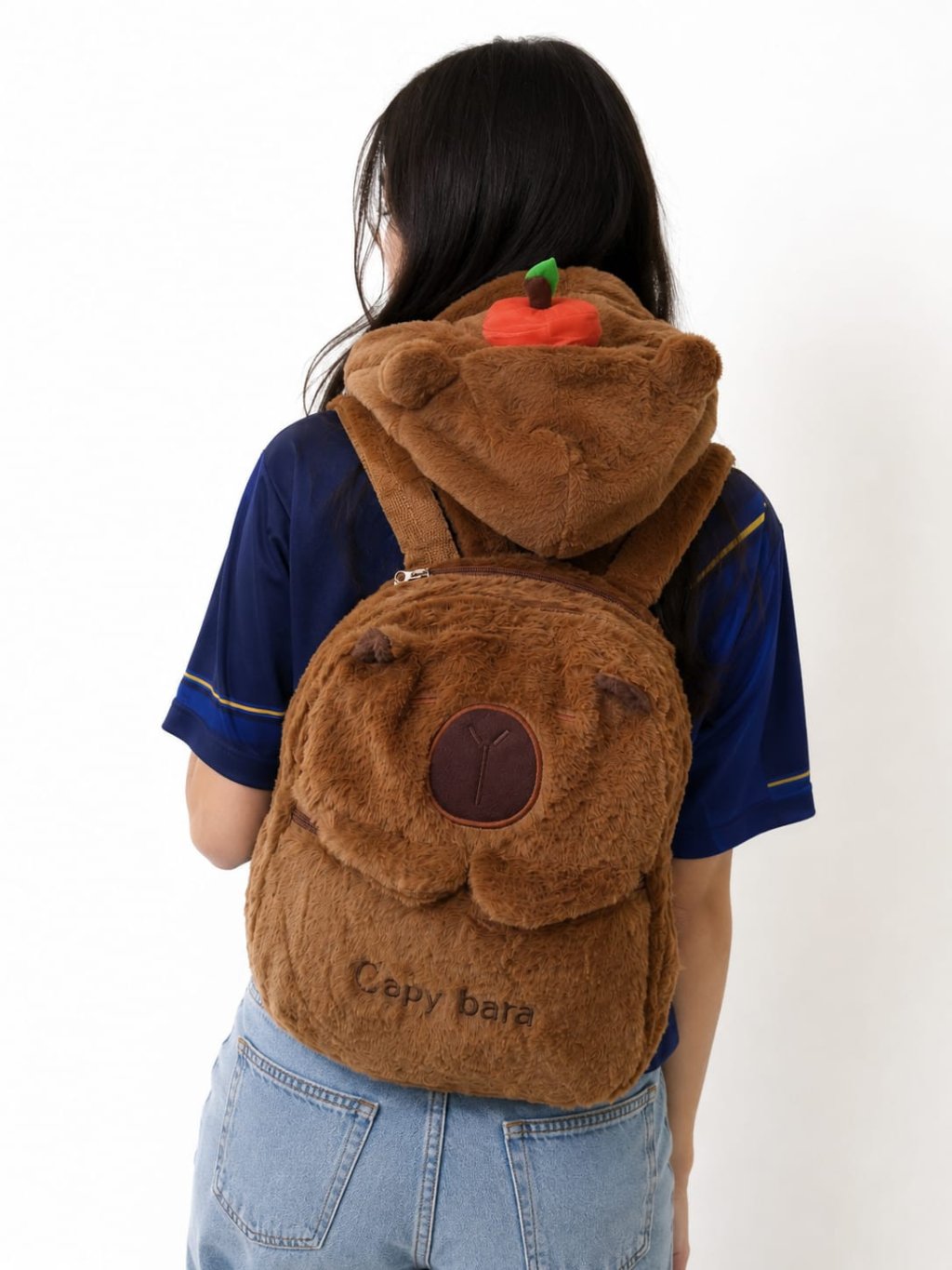 MOCHILA INF CAPIVARA C/CAPUZ 