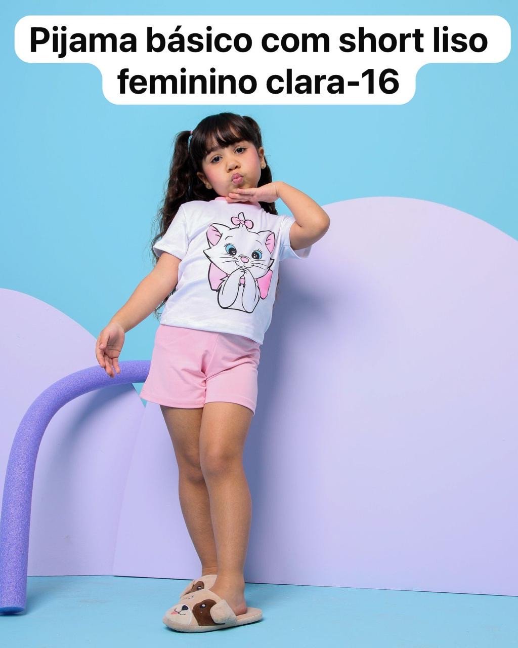 Pijama com Short REF: 16 - 17