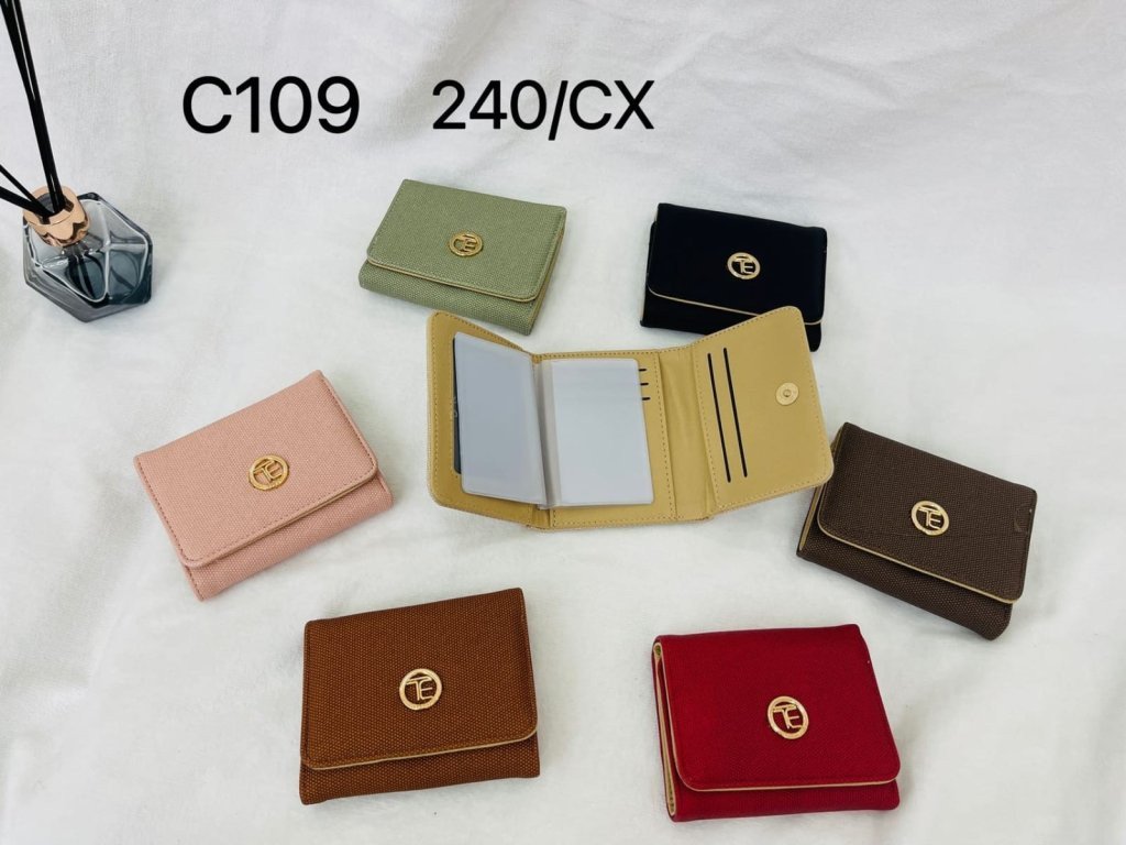 Carteira e porta cartões 