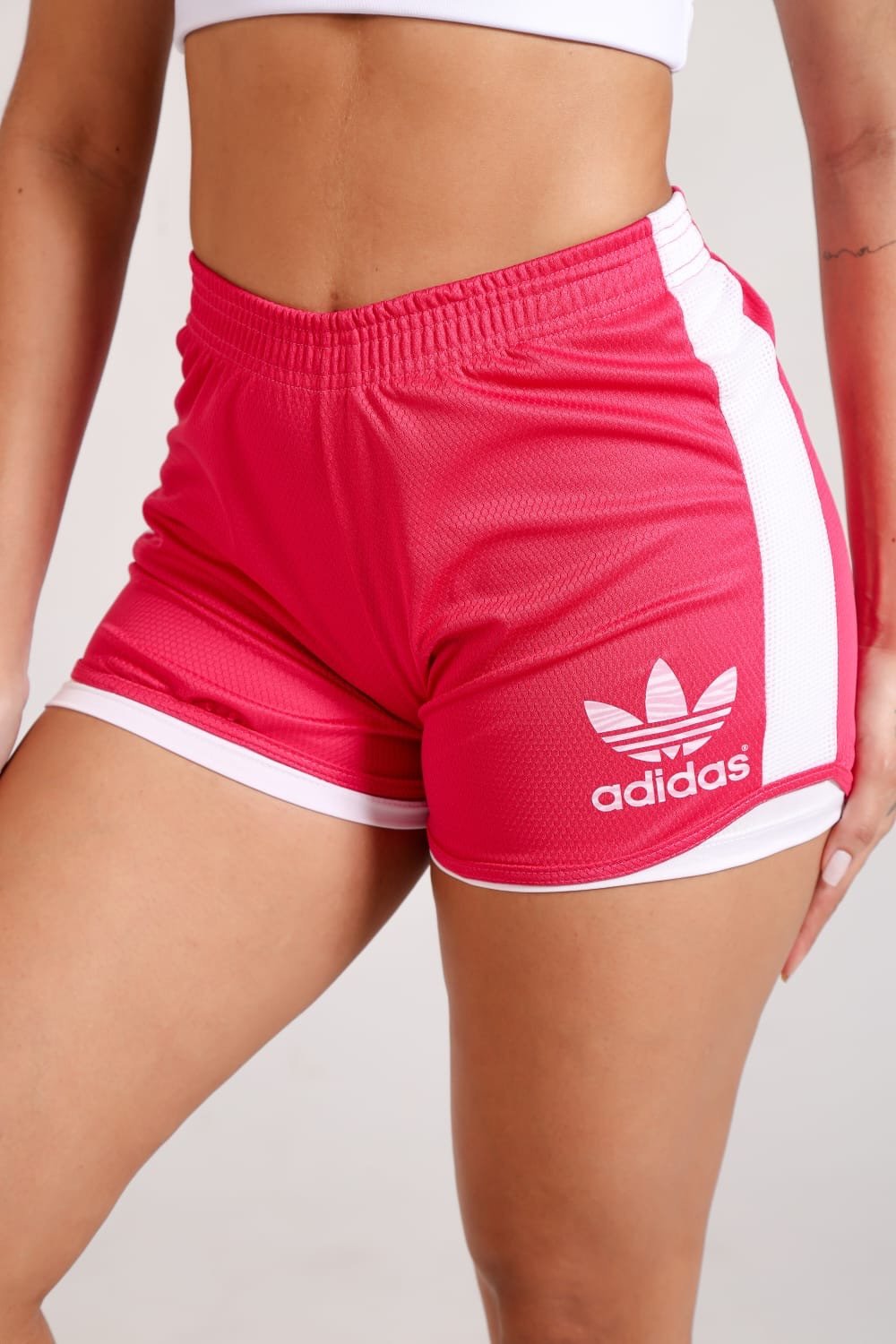 Short Dryfit Duplo Compressão Faixa REF: 002