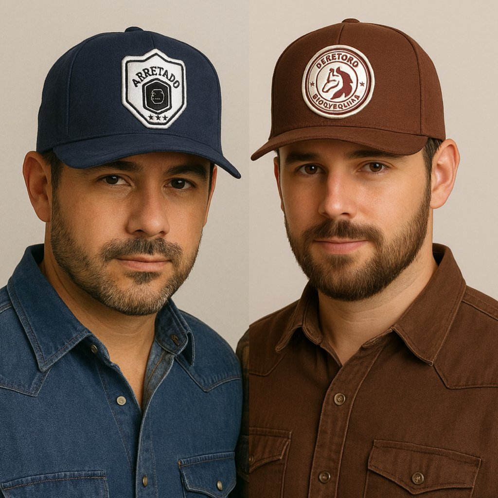 Boné adulto vaquejada camurça ref:10