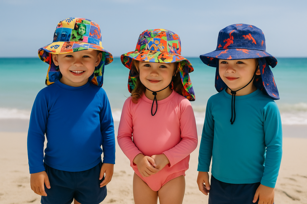 Buket infantil personagens com proteção uv Ref:80