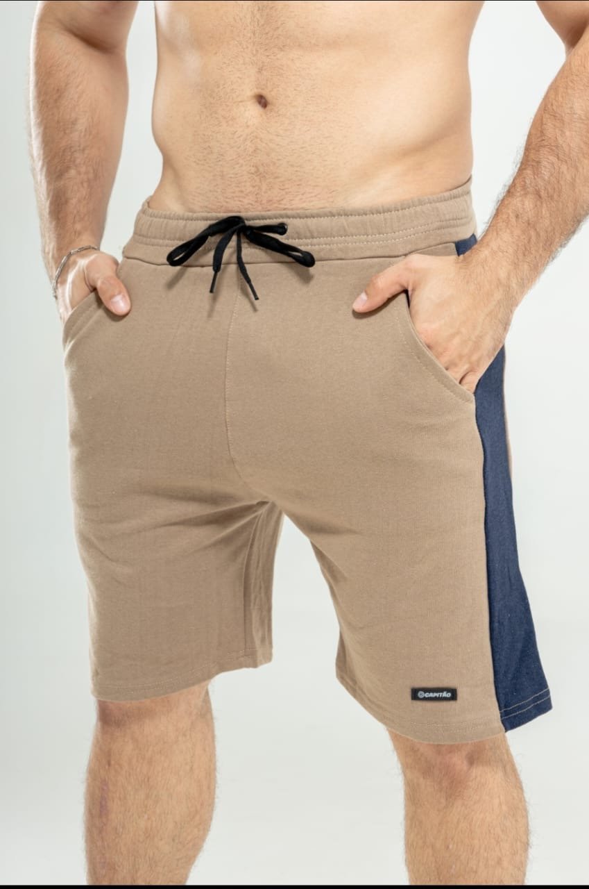 Bermuda moletom detalhe Lateral REF: 1021