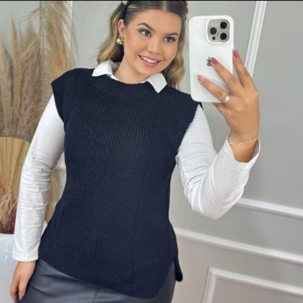 Blusa colete Tricot REF: 912