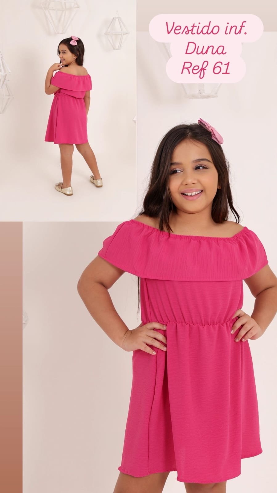 Vestido Inf Duna REF: 61