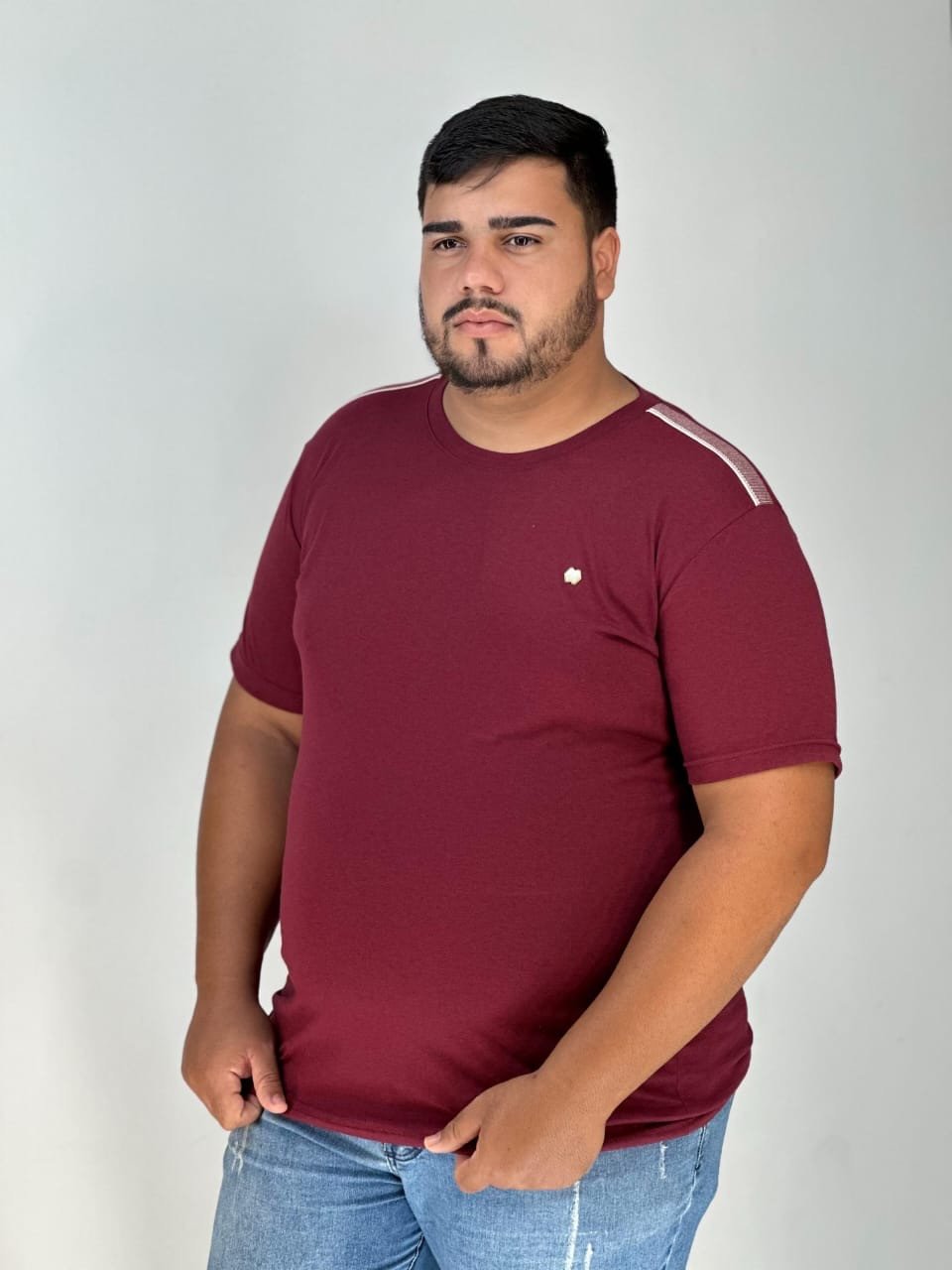 Camisa plus punho no ombro premium Ref ;377