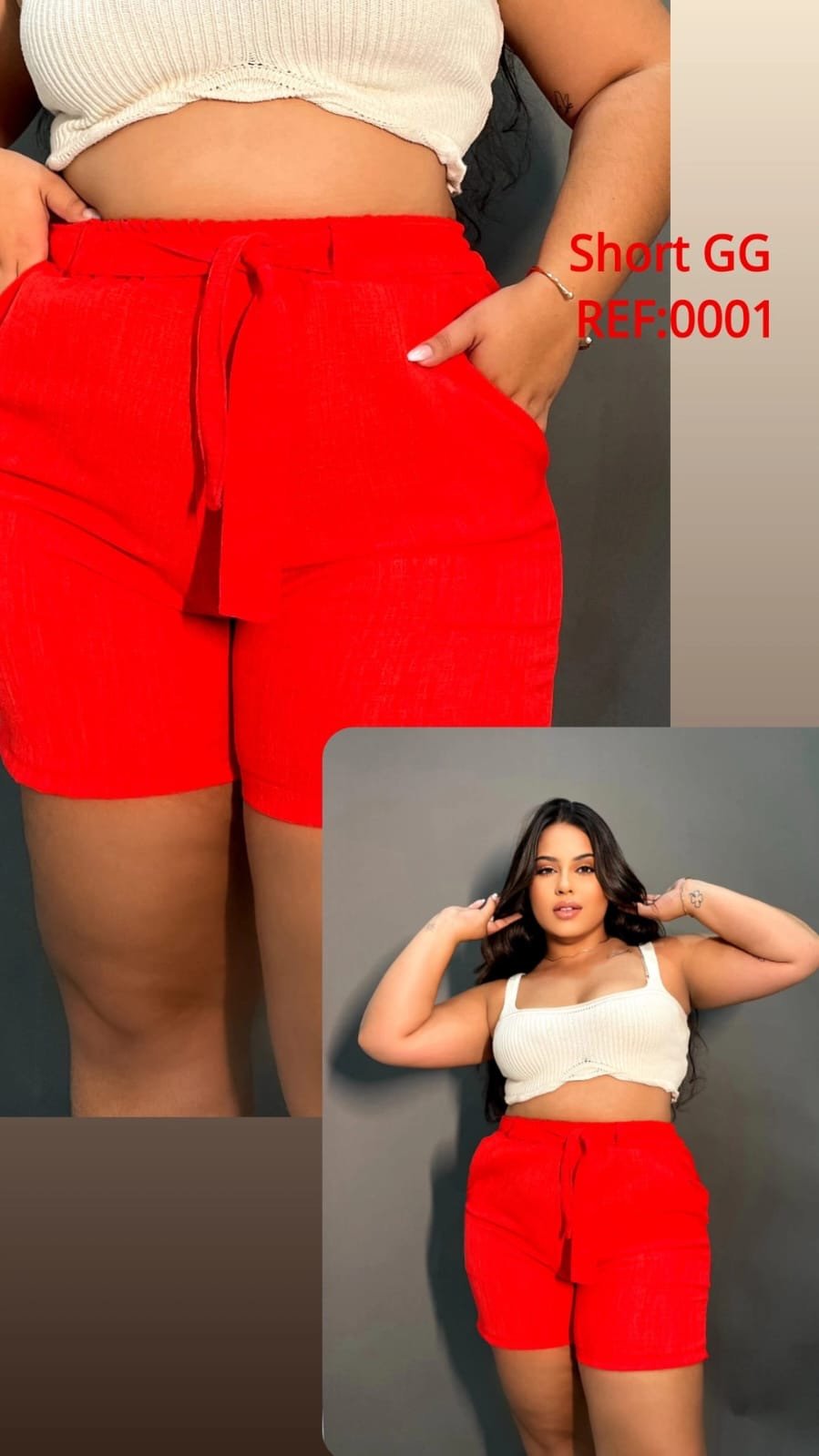 Short Linho Plus REF: 01