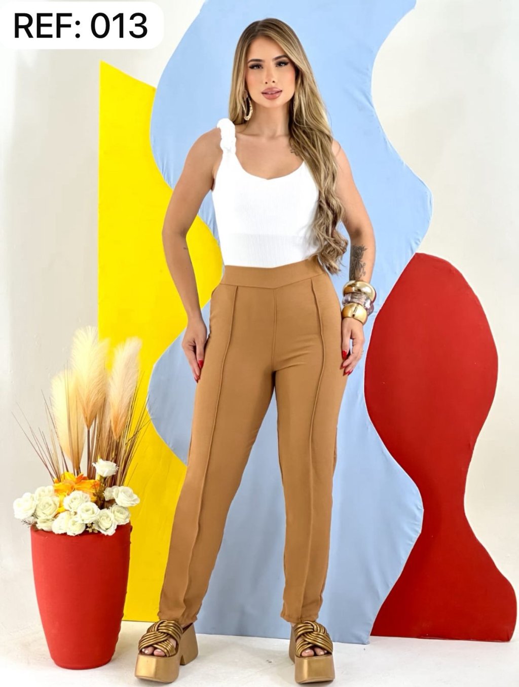 Calça Pinça Forntal Duna REF: 013