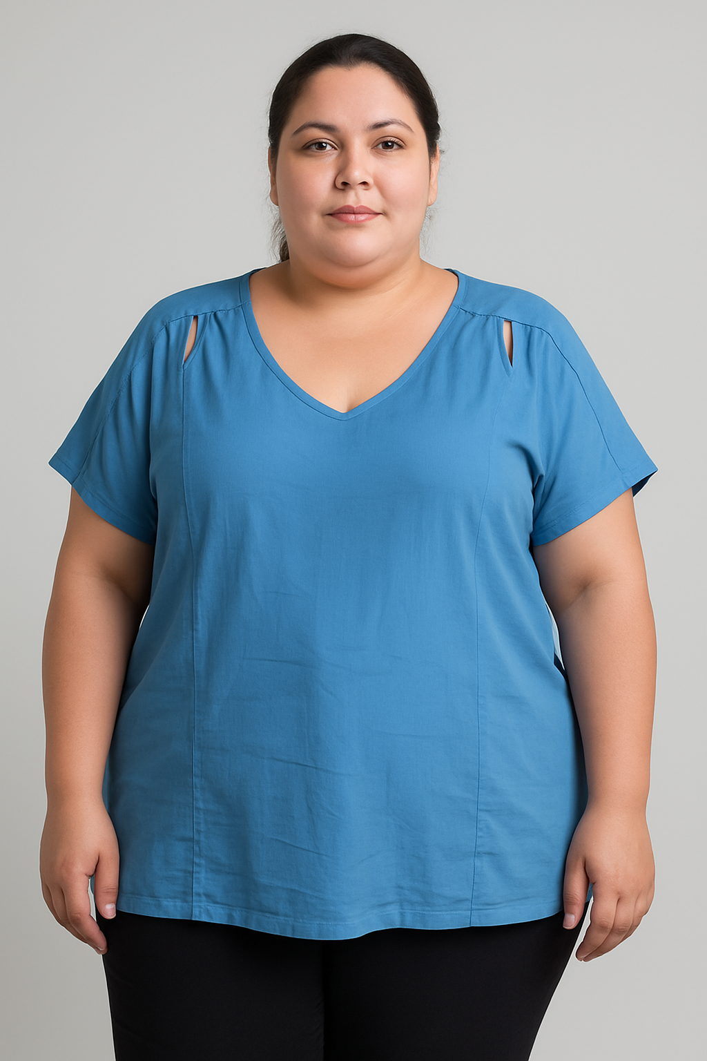 Blusa viscose plus size G1 ao G3 Ref; 2504
