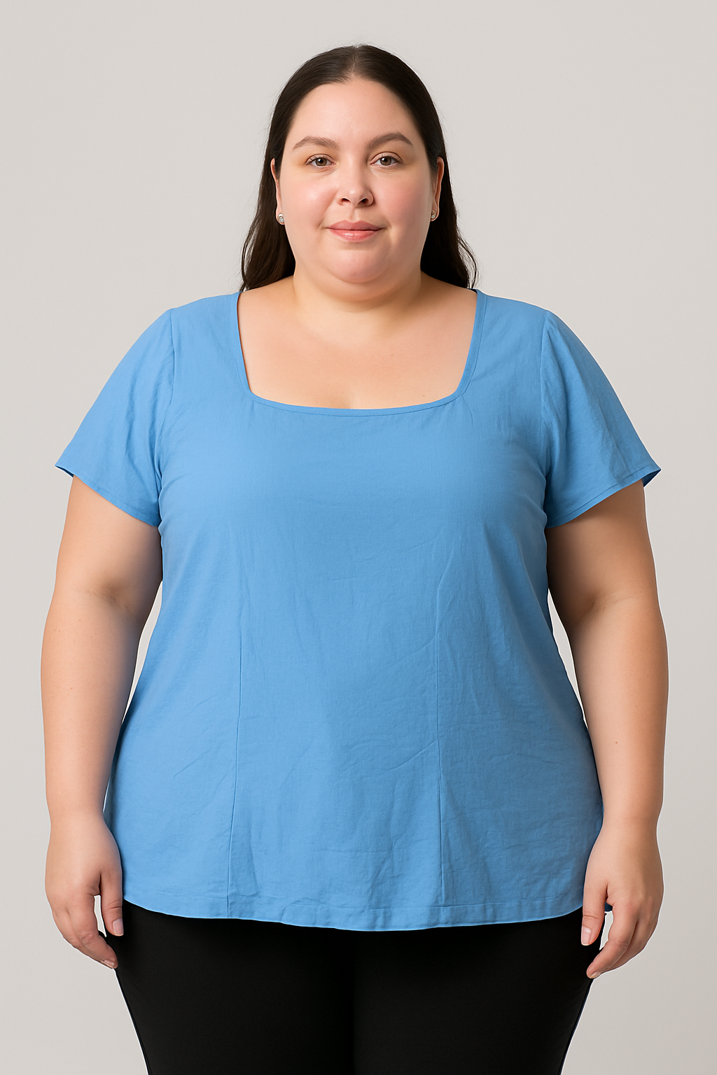 Blusa plus size viscose g1 ao g3 Ref: 2506