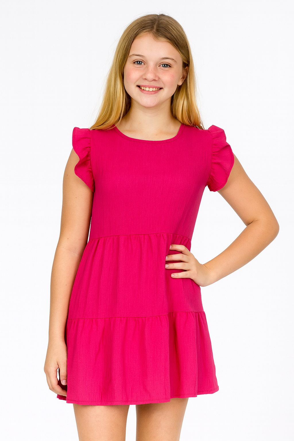 Vestido Crepe Duna Juvenil REF: 02