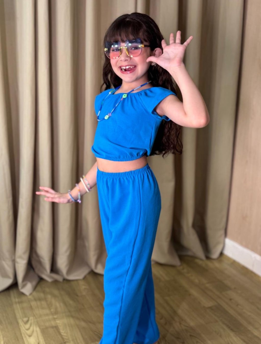 Conj Ciganinha calça Duna  juvenil REF: 12547