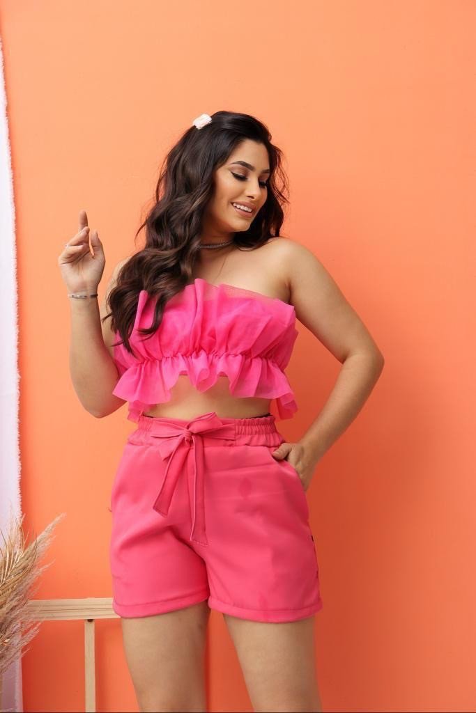 Short Alfaiataria amarração REF: 224