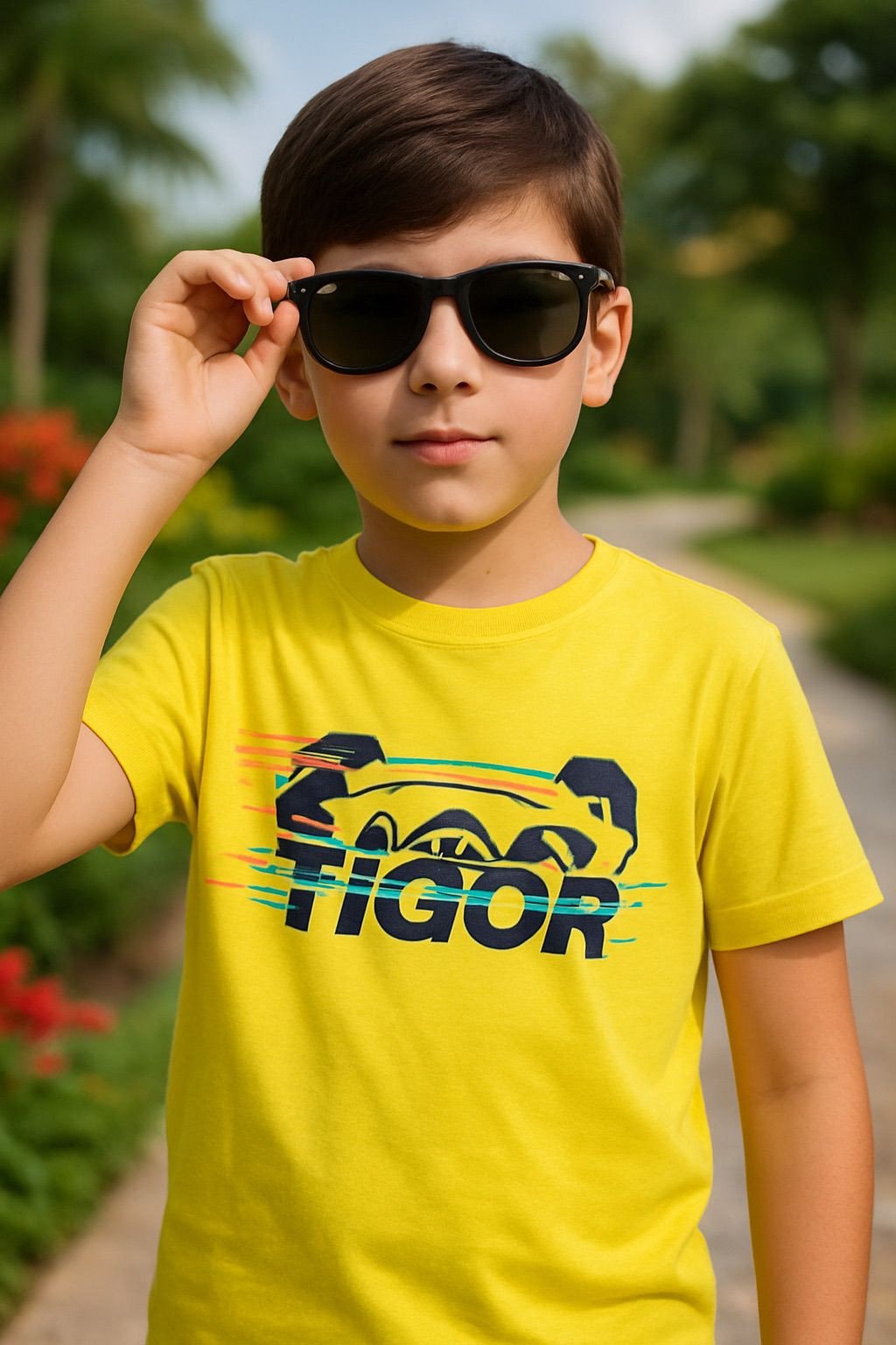 Camisa Tigor primeira linha Infanto Juvenil . REF:334