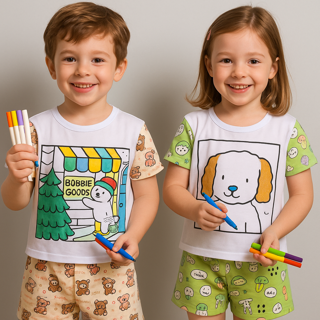 Pijamas Com acessório canetinhas REF: 118