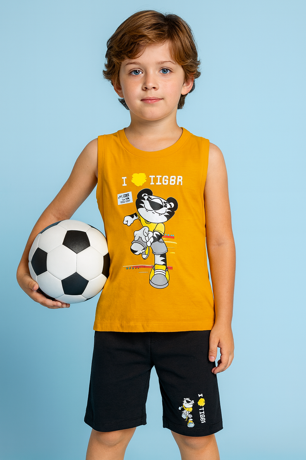 Conjunto Tiggor Regata COM ETIQUETA DE COURO REF: 001