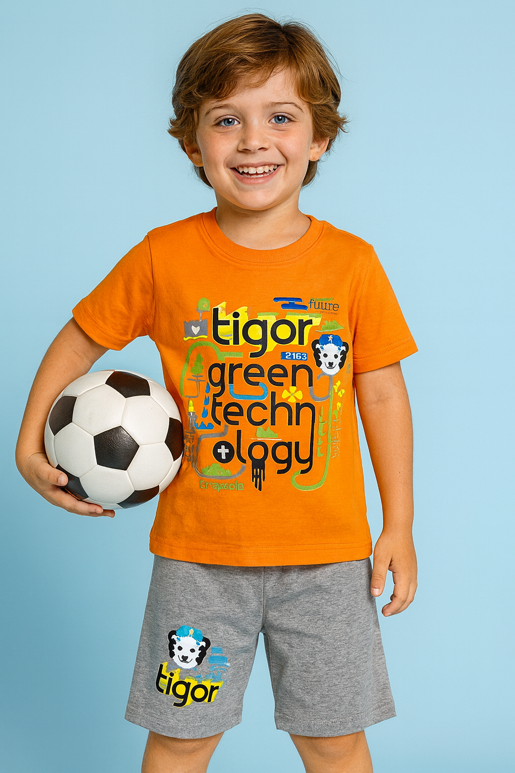 Conjunto Tiggor Manga ETIQUETA COURO REF: 003