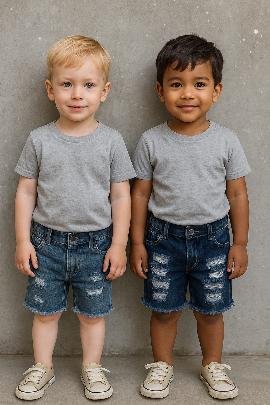 Bermuda 100% Jeans Inf Destroyd REF: 002