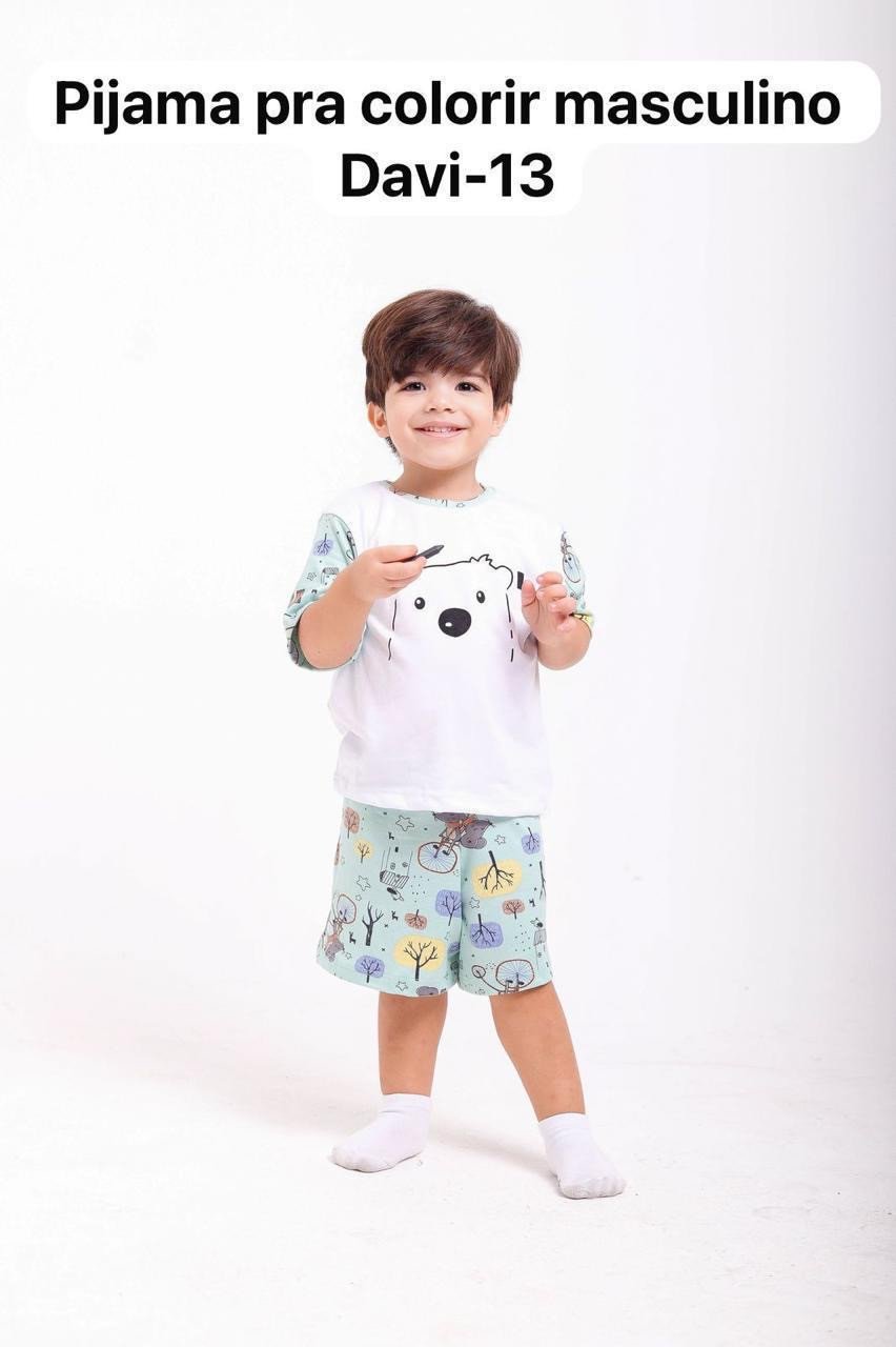 Pijama Inf REF: Davi 13 Lívia 13