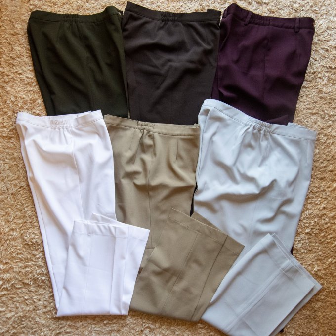 10 calças sociais Premium com elástico